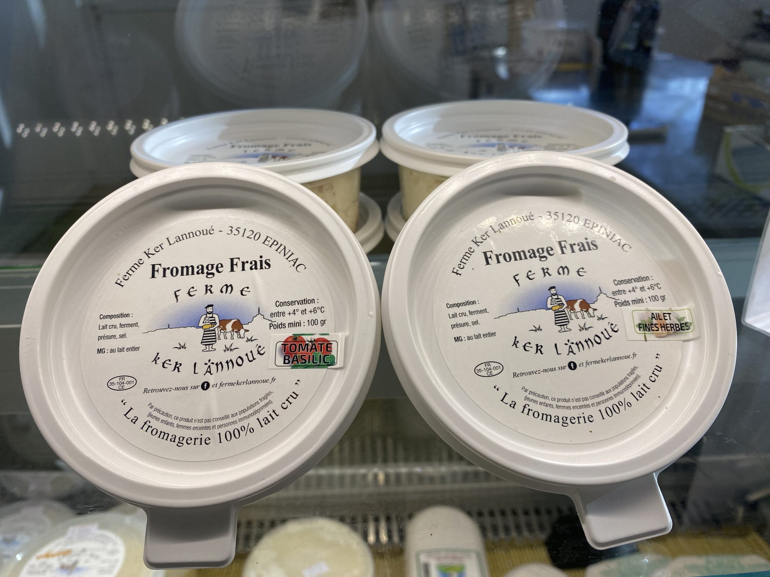 Fromage frais tartinable